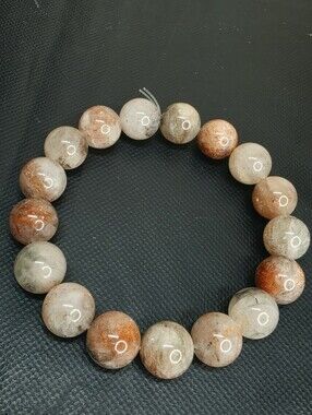Arusha Jade Gemstone Stretch Bracelet 12.5mm Beads Size 7